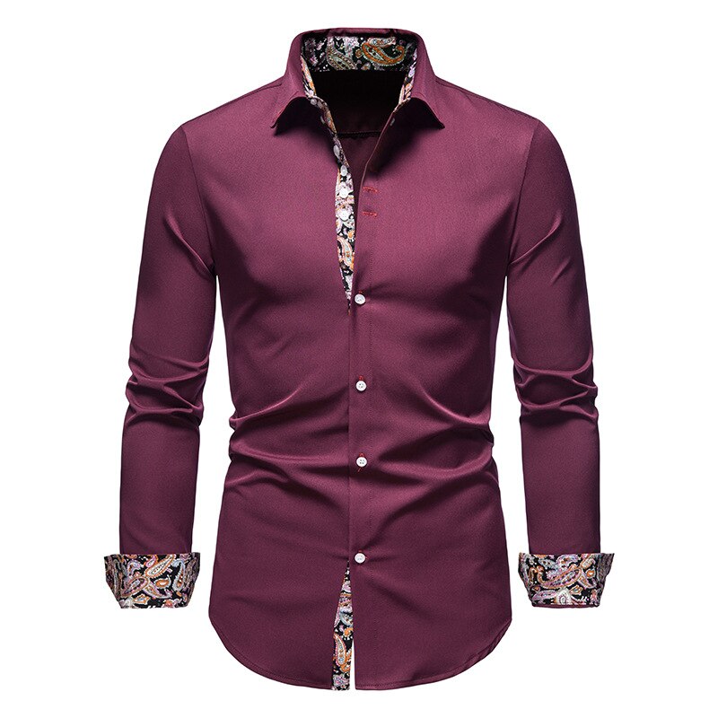 Freizeithemd Herren: Komfortables Slim-Fit Oberteil, ideal für stilvolle Casual-Looks im Frühling.