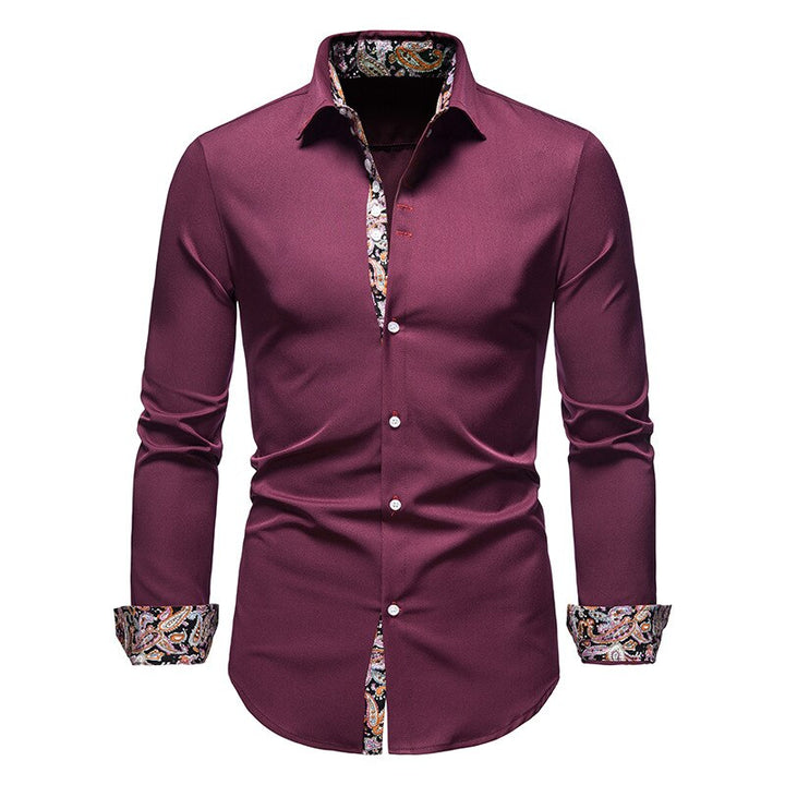 Freizeithemd Herren: Komfortables Slim-Fit Oberteil, ideal für stilvolle Casual-Looks im Frühling.