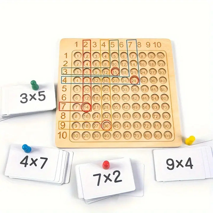 Bildungsspielzeug für Kinder: Montessori Lernspiel trainiert Feinmotorik und vermittelt Mathematikkenntnisse.
