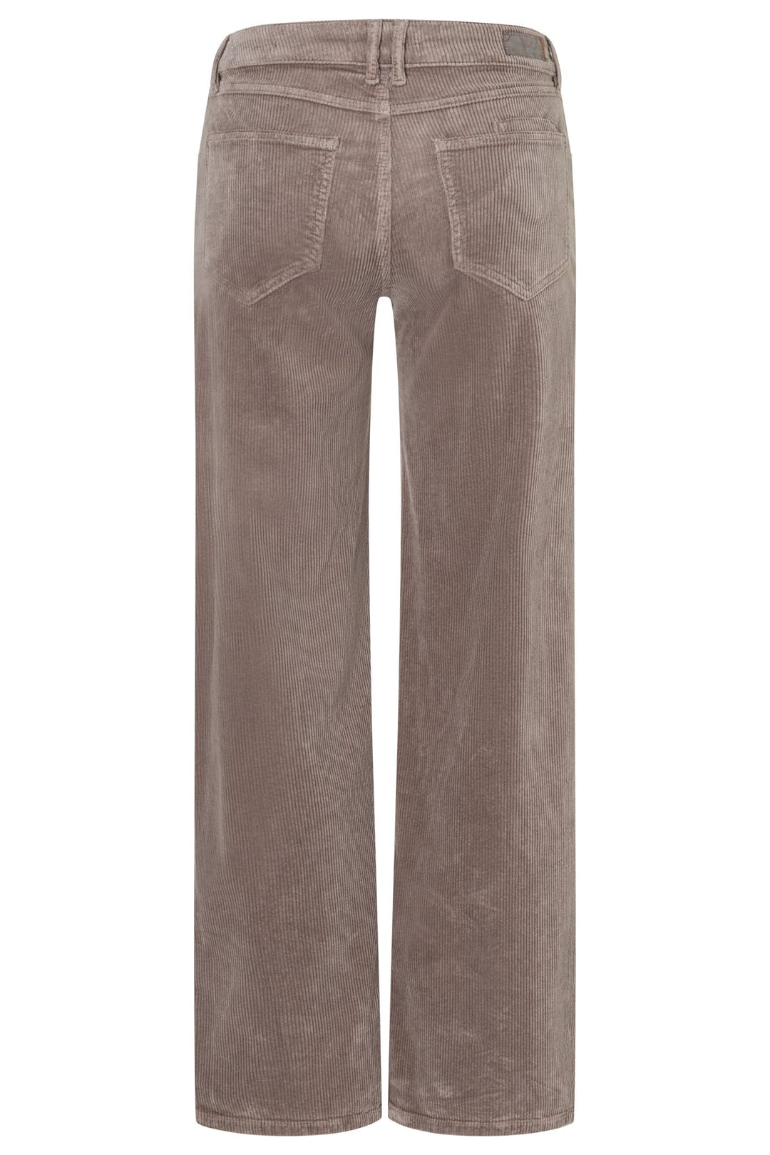 Komfortable Damenhose mit lockerem Straight Fit, tiefem Bund & elastischem Material.