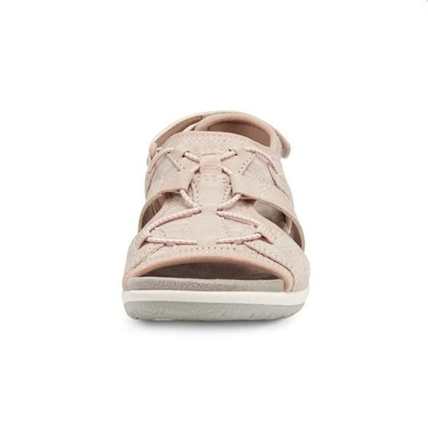 Sommerliche Damensandalen: rutschfest, mit Fußgewölbestütze und atmungsaktivem Nanoschaum-Fußbett.