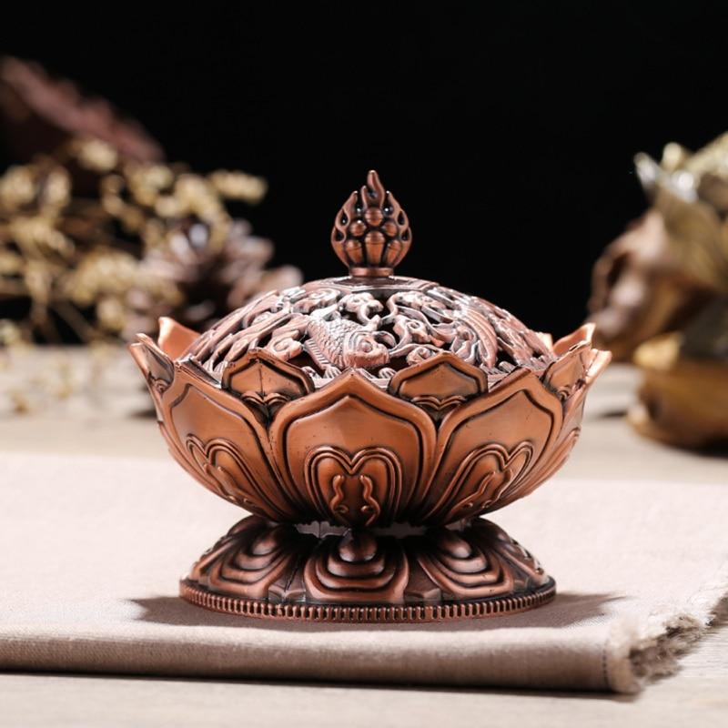 Hochwertiges Lotus Räuchergefäß, Geschenkidee für Liebhaber von Meditation, Yoga & spiritueller Dekoration.