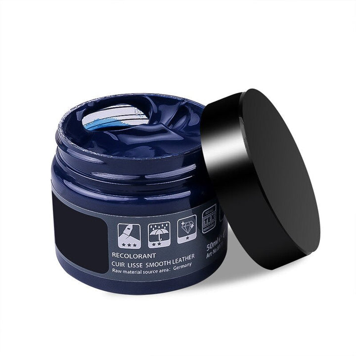 Der vielseitige Lederreparaturbalsam für Möbel, Fahrzeuge, Taschen und Schuhe – alles in einer Dose.
