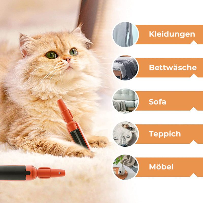 Innovativer Tierhaarentferner: Diese Fusselrolle ist papierlos, waschbar und extrem langlebig.