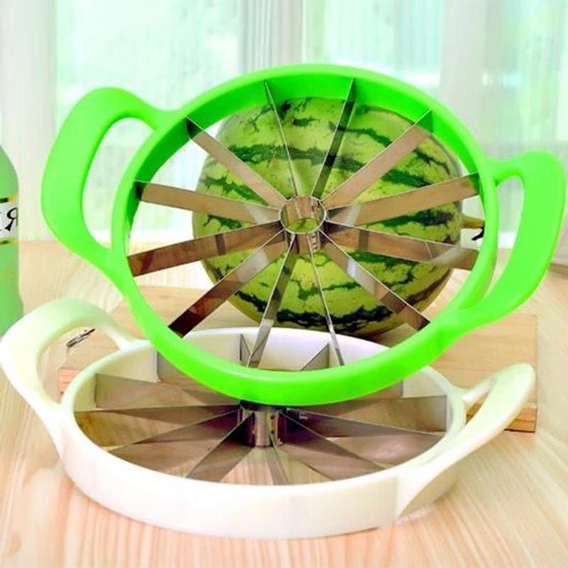 Küchenhelfer: Robuster Melonenschneider & Fruchtschneider aus Edelstahl (pw260514) für einfache Zubereitung.