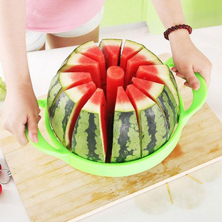 Sicherer Edelstahl-Fruchtschneider (pw260514) für gleichmäßige Obst- & Melonenscheiben; ideal für frisches Obst.