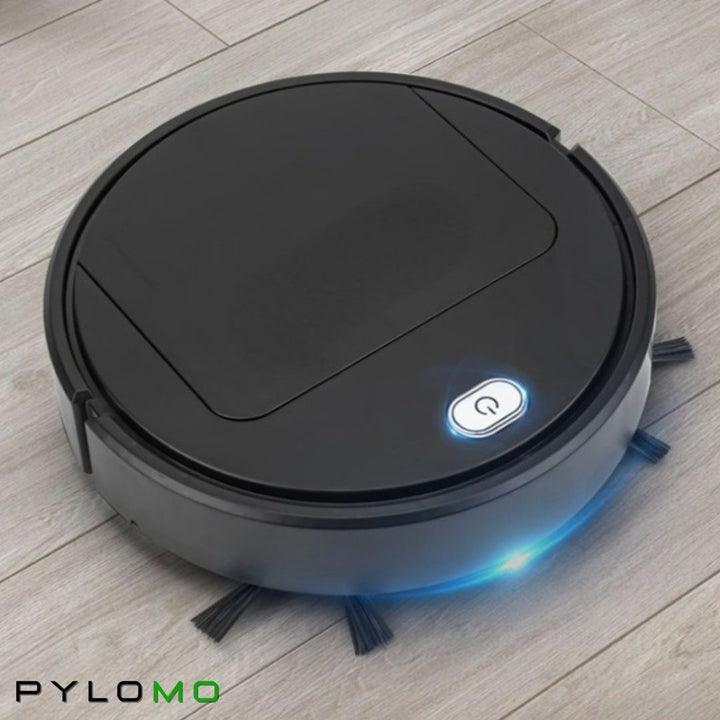 Effizienter Saug- & Wischroboter für Hartboden & Teppich, leise automatische Reinigung im Smart Home.