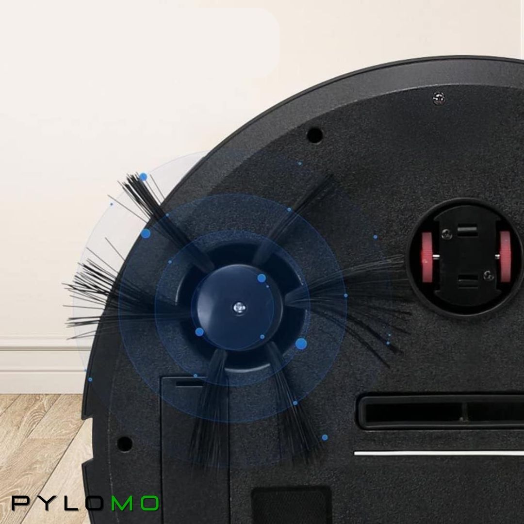 Intelligenter Saug- & Wischroboter für Hartboden & Teppich. Automatisches Smart Home Reinigungsgerät, sehr leise.