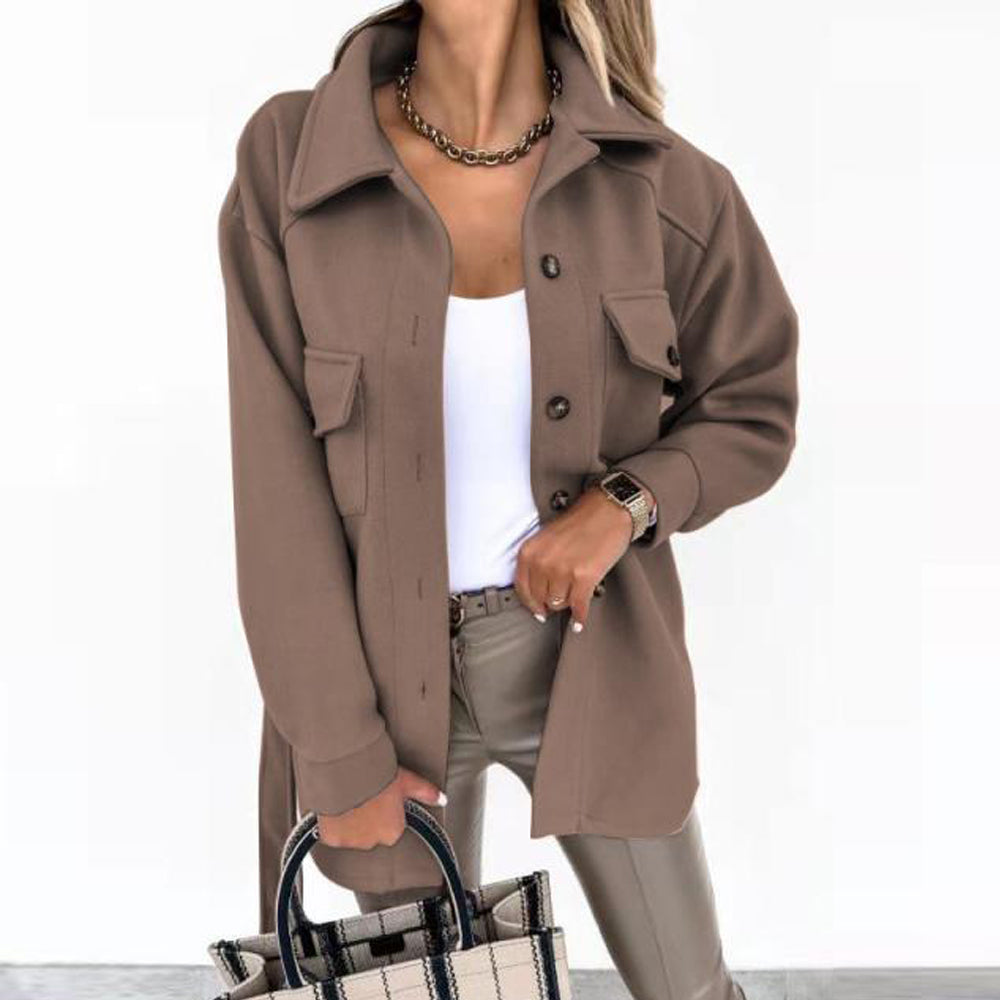 Vielseitige, leichte Damen-Übergangsjacke. Ideal als Sommerjacke für entspannte & elegante Anlässe.
