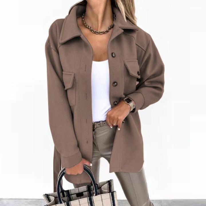 Vielseitige, leichte Damen-Übergangsjacke. Ideal als Sommerjacke für entspannte & elegante Anlässe.