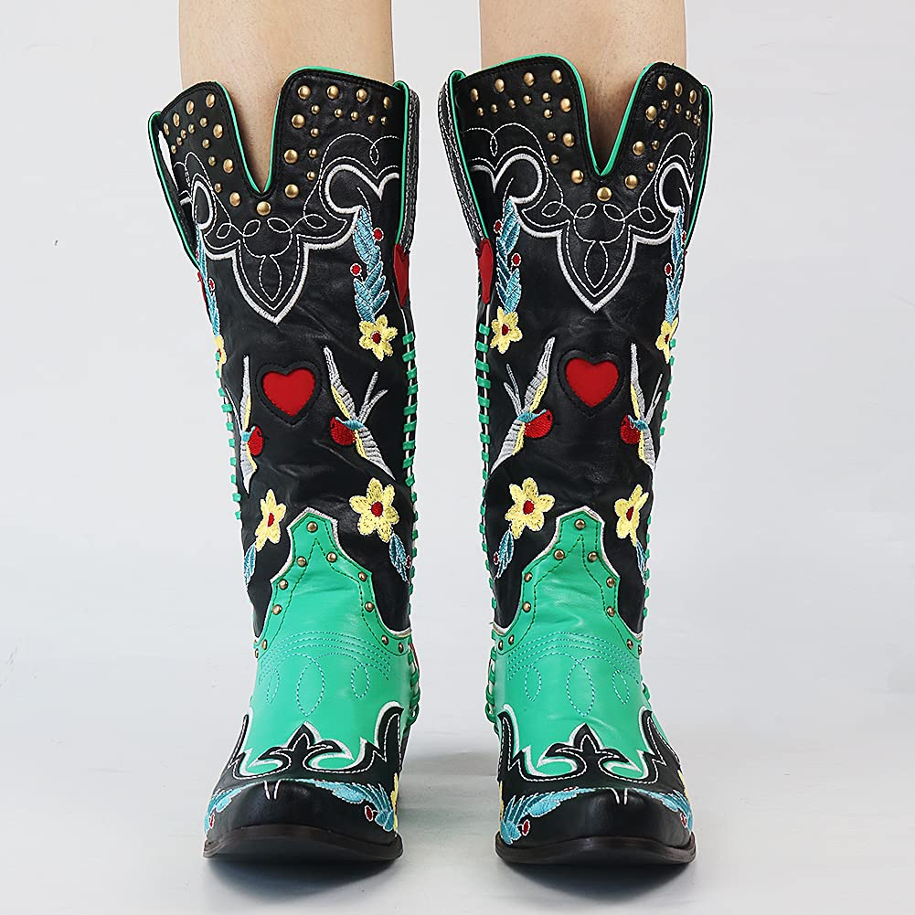 Damen Westernstiefel Carmen für einen stylischen Auftritt, bequeme Freizeitstiefel mit einzigartigem Stil.