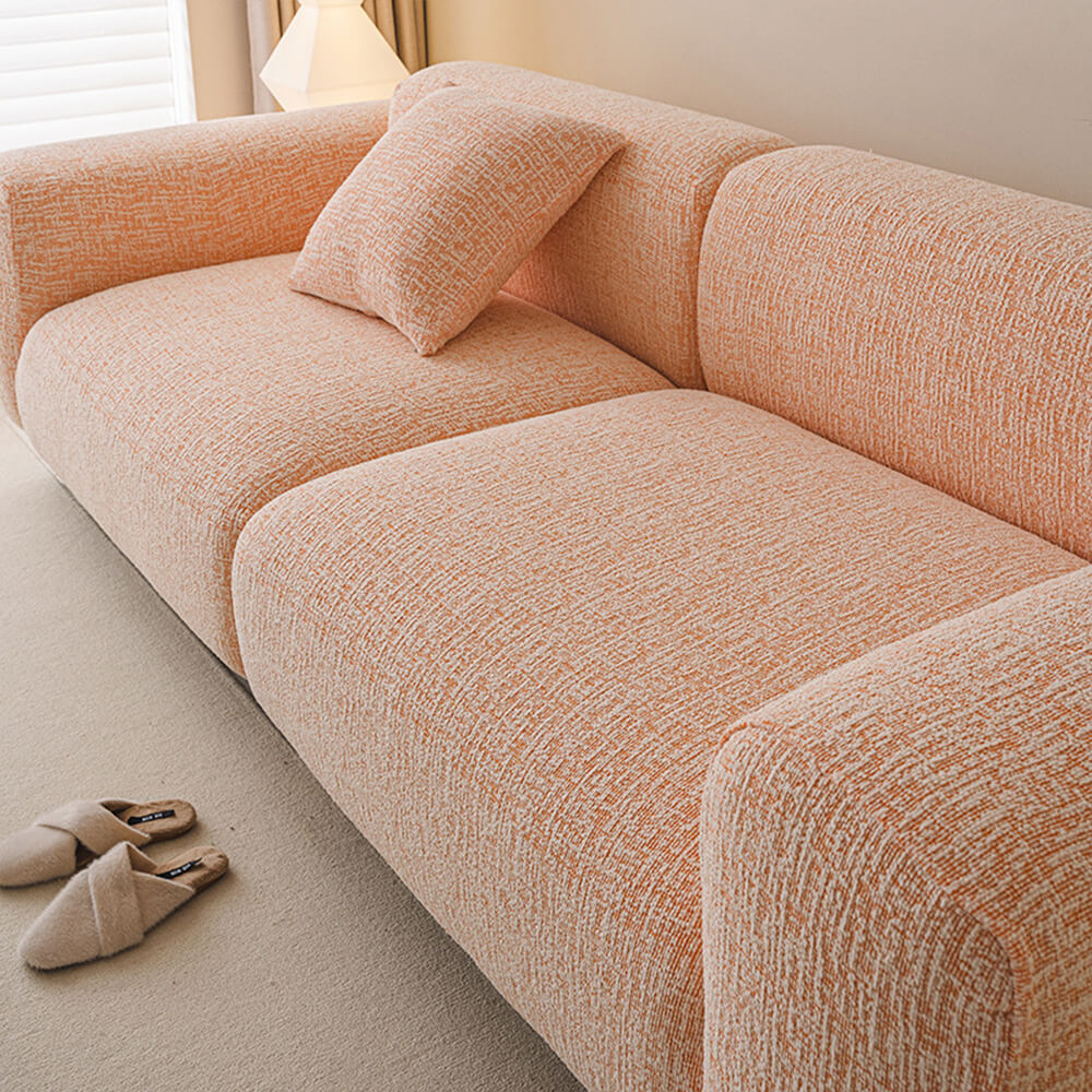 Ganzjähriger Antikratzer Chenille Schonbezug, elastisch, schützt und verschönert jedes Sofa mit Leichtigkeit.