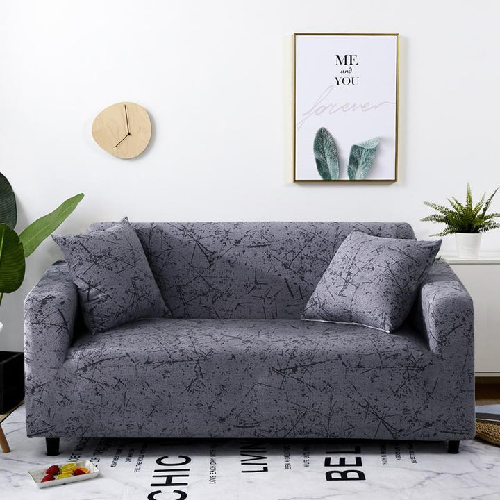 Modernes Design für Ihr Sofa: elastischer Bezug, schützt und verschönert Ihr Wohnzimmer.