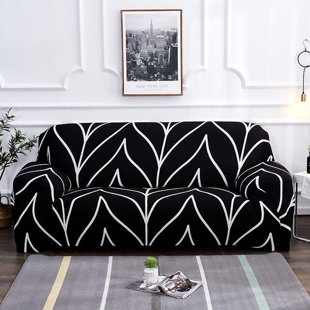 Fleckenabweisender Couchbezug, elastisch & waschbar, hält Ihr Sofa stets sauber & neu.