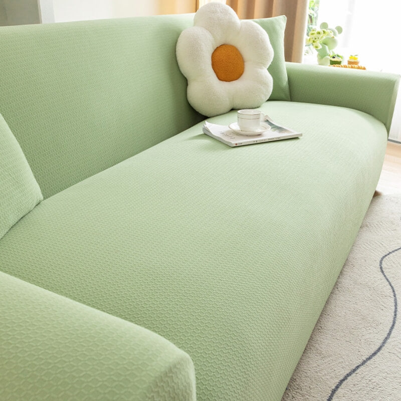 Strapazierfähiger Stretchbezug für Sofa, kratzfest, wasserabweisend und elastisch.
