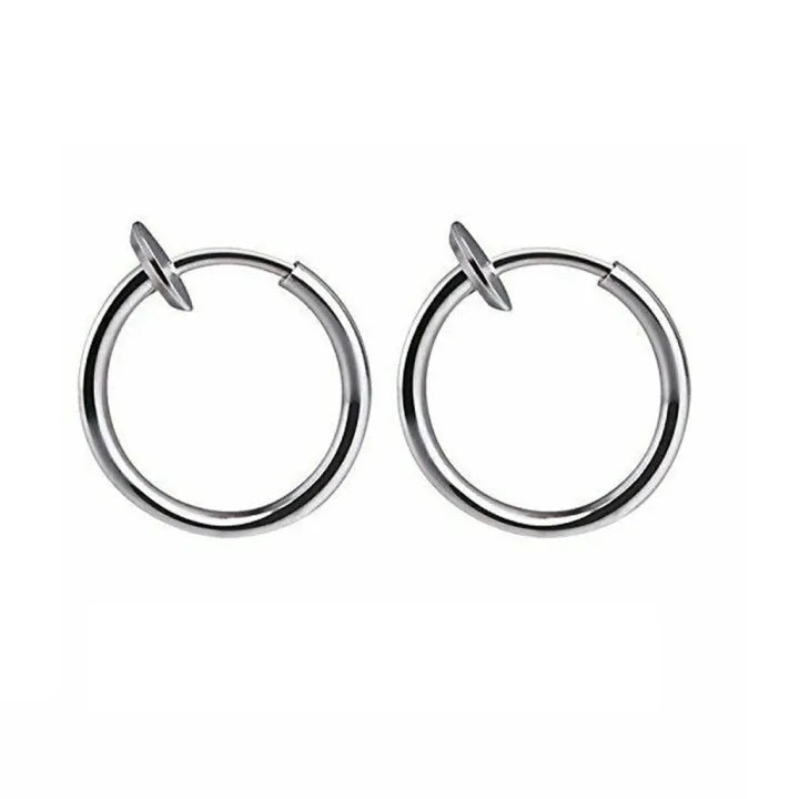 Komfortable und stilvolle Ohrclips für Damen, einziehbar, kein Piercing nötig, ideal für jeden Anlass.