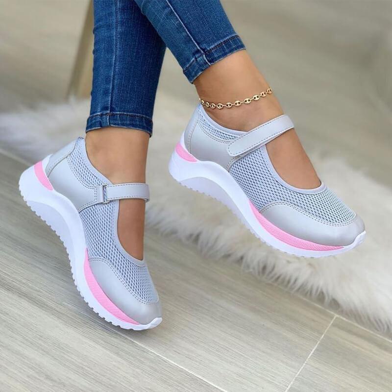 Elegante Damen-Orthopädie-Schuhe für Komfort und Fußgewölbeunterstützung, ideal bei breiten Füßen und Schmerzlinderung.