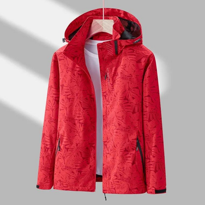 Stilvolle Damen-Übergangsjacke, winddicht und wasserabweisend, perfekte Oberbekleidung für komfortable Outdoor-Aktivitäten.