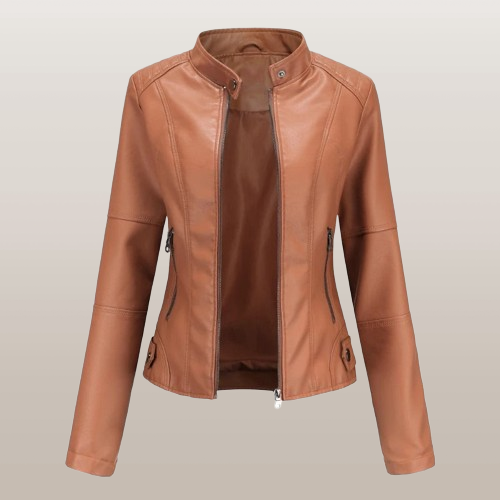Vielseitige Damen Reißverschlussjacke, elegant & bequem. Perfekte Freizeitjacke oder Übergangsjacke für Herbsttage.