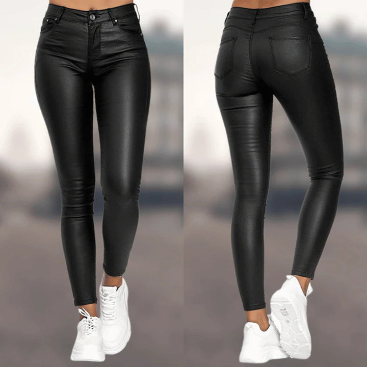 Elegante Damenhose, klassisch und bequem, ideal für Business, Freizeit und Alltag. Modische Frauen Mode.