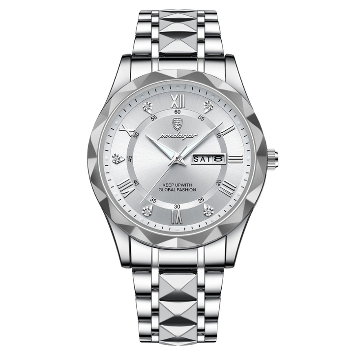 Vielseitige Herrenuhr, elegant für Business und lässig für Freizeit, kombiniert Stil & Funktion.