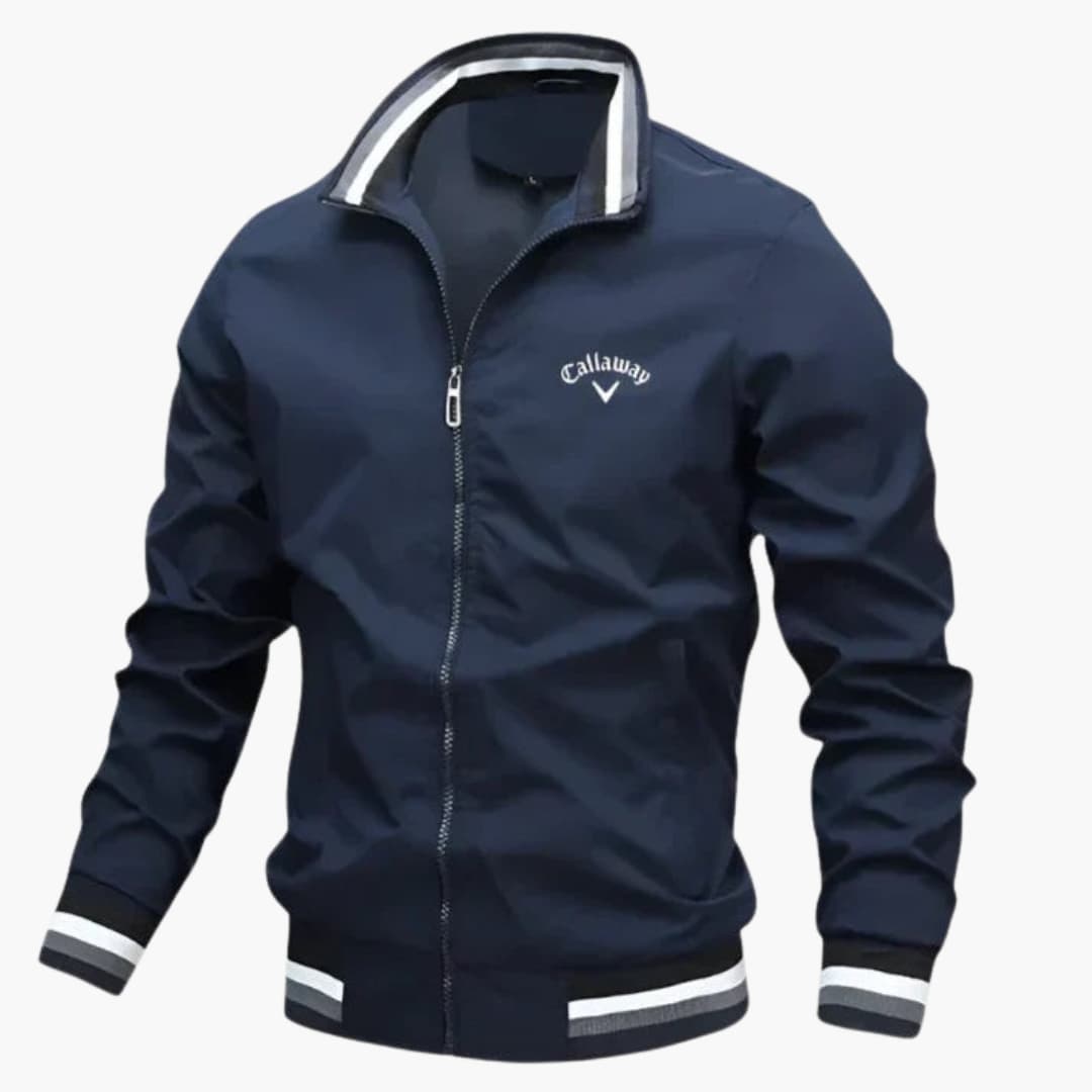 Elegante Herren Übergangsjacke für Frühling & Herbst; modern, bequem und stilvoll für Freizeit & Business Casual.