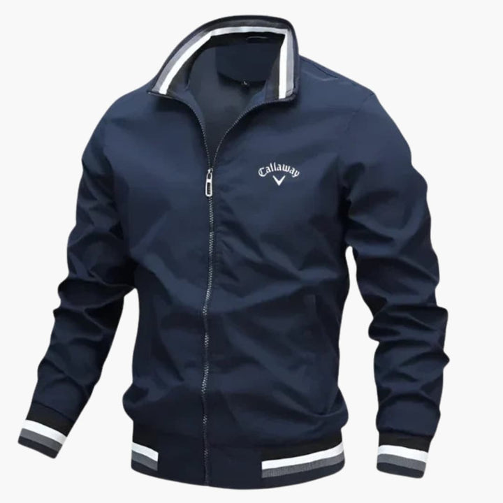 Elegante Herren Übergangsjacke für Frühling & Herbst; modern, bequem und stilvoll für Freizeit & Business Casual.