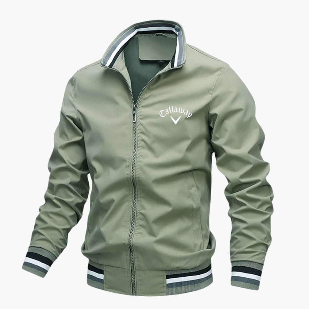 Stilvolle Herren Übergangsjacke mit Wetterschutz, ideal für Frühling und Herbst. Eine bequeme Freizeit- & Business Casual Jacke.
