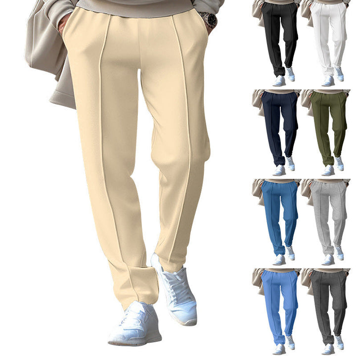 Elegante Herren Freizeithose in Grau, für stilvolle Casual-Looks & hohen Komfort im Alltag.