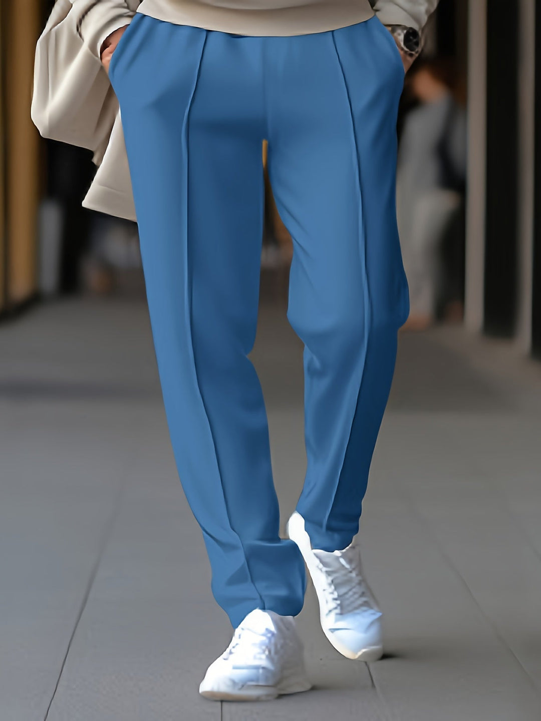 Stylische Business Casual Hose für Herren, die Komfort und Eleganz perfekt vereint.