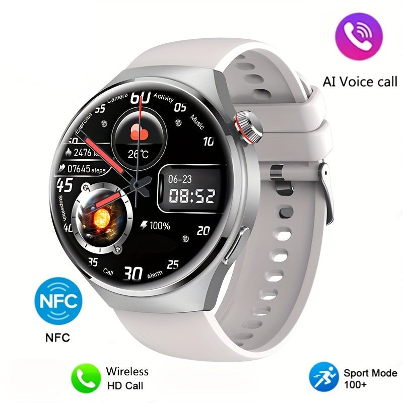 Herren NFC Smartwatch Orion: Kontaktloses Bezahlen, schnelle Datenübertragung, smarte Konnektivität.