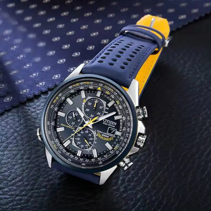 Stilvolle Herren Quarz Armbanduhr am Handgelenk. Ein elegantes Mode-Accessoire für jeden Anlass. Klassisch.