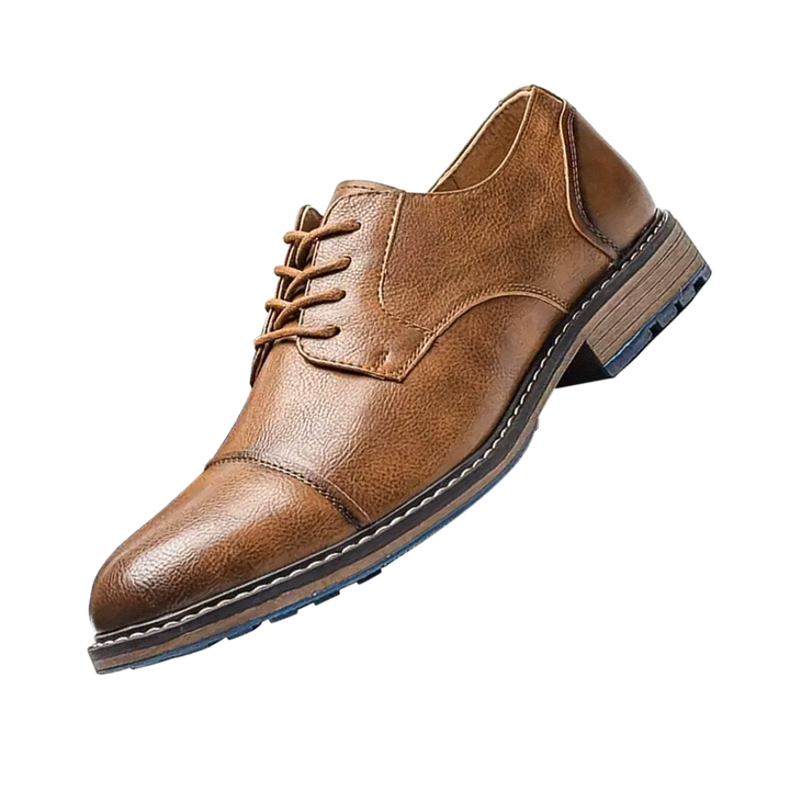Komfortable Herren Schnürschuhe in großen Größen, bieten stilvollen Halt für den ganzen Tag, elegant & bequem.