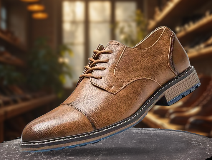 Stilvolle Derby Herren Schnürschuhe in Übergrößen, elegante Business- & Anzugschuhe mit hohem Tragekomfort.
