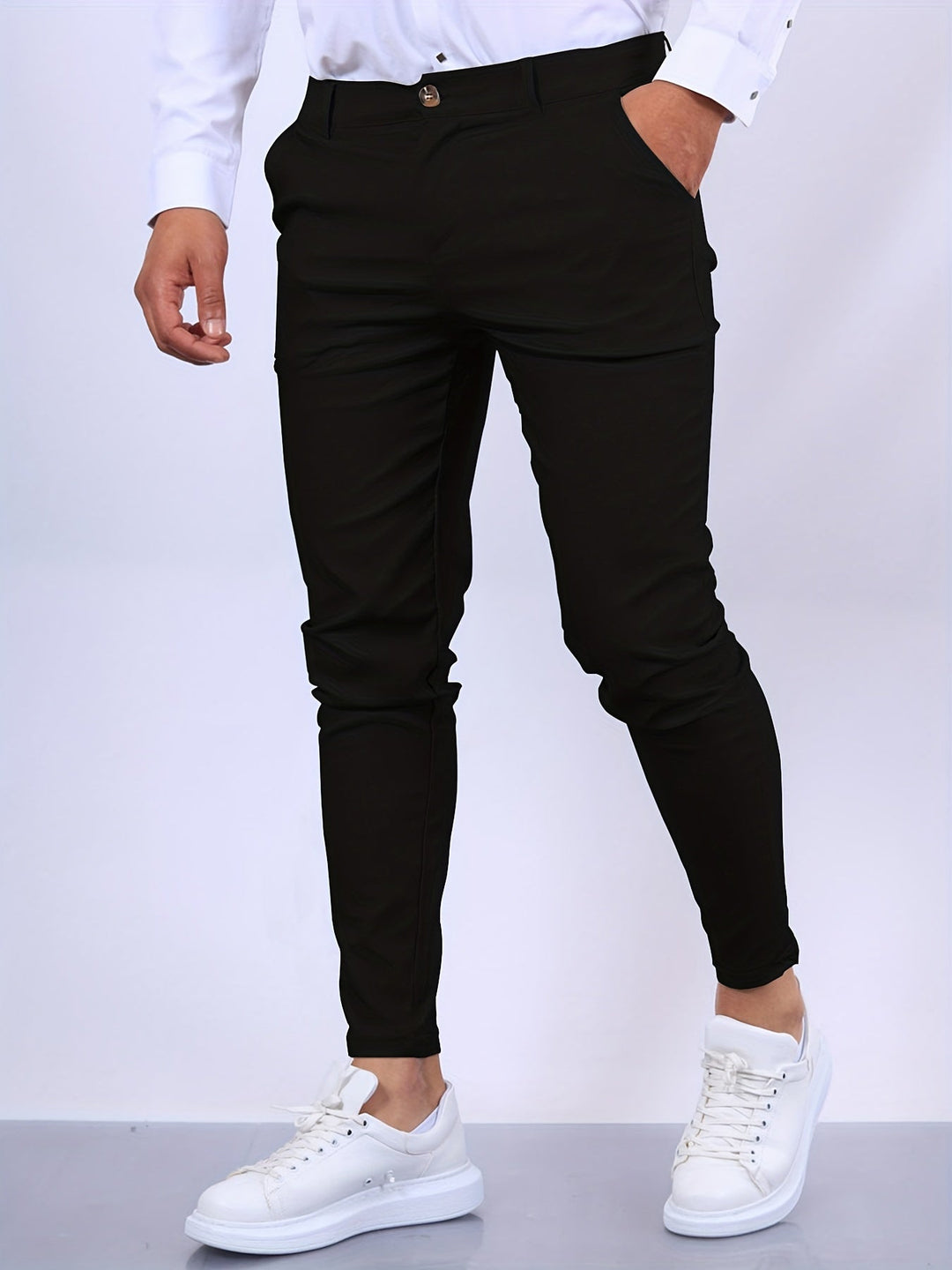 Moderne Freizeithose für Herren, Slim Fit. Komfortabel & stilvoll für legere Looks. Perfekt für den Alltag.