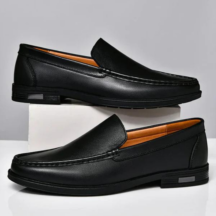 Komfortable Herren Lederslipper, italienischer Stil, "Emilio", für den anspruchsvollen Mann im Frühling/Sommer.