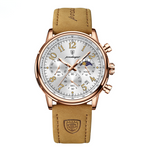 Braun Roségold Weiß
