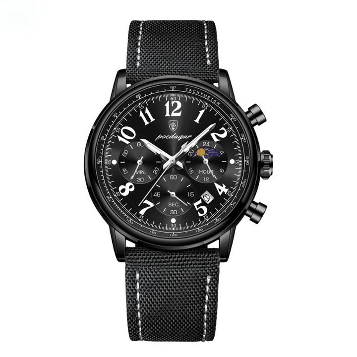 Verschluss der Herrenuhr, hochwertig und sicher, für bequemen Tragekomfort, elegantes Accessoire.