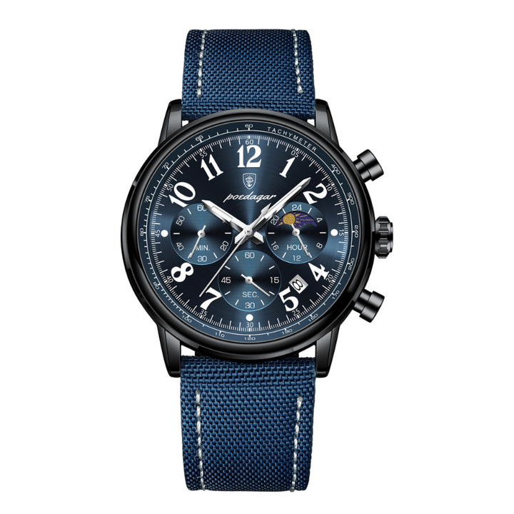 Modische Herrenuhr für die Freizeit, passt zu lässigen Outfits, hoher Tragekomfort.