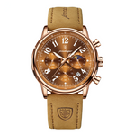 Braun Roségold