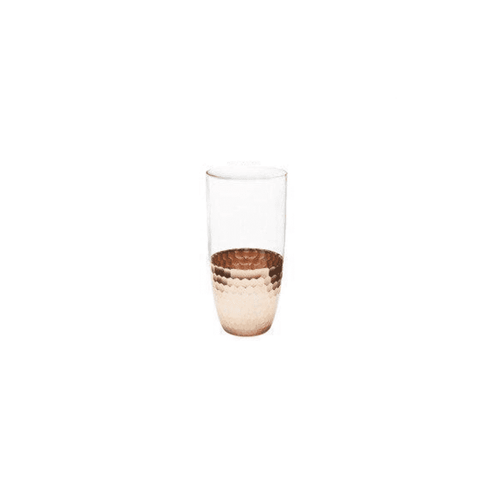 Exklusive Honigwaben-Vase aus Glas, ein elegantes Highlight für Ihre Tischdekoration.