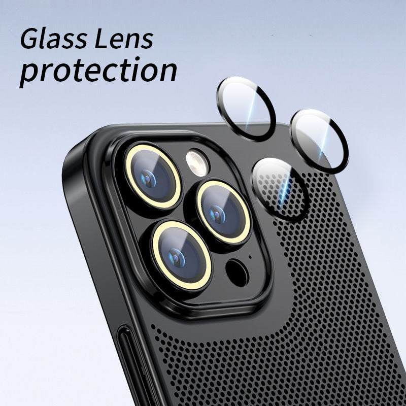 Stilvolle iPhone Handyhülle mit Metallstruktur: Elegantes Design & robuster Schutz für Ihr Gerät.