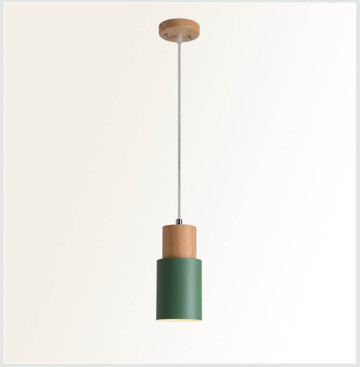 Stilvolle LED Pendelleuchte Zylinder, modern. Aluminium Deckenleuchte mit E26 für elegante Innenbeleuchtung.