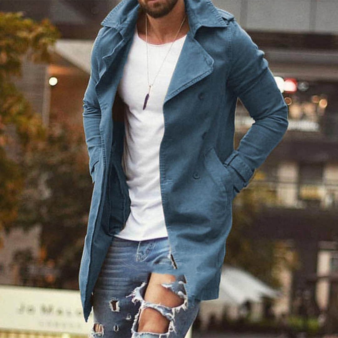 Stilvolle, leichte Herren Sommerjacke in Business Casual Optik. Komfortabel und elegant für warme Frühlings- und Sommertage.