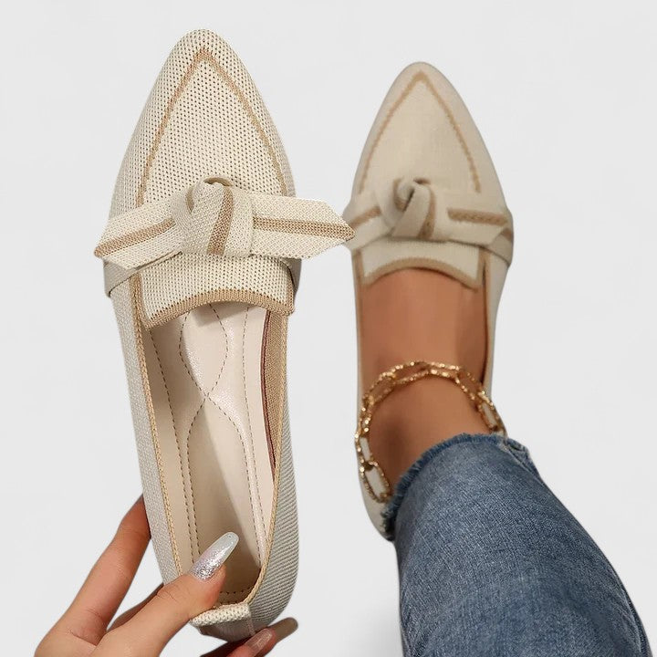 Damen orthopädische Komfort Slipper, elegant und bequemer Slip-on mit Fußgewölbestütze für den Alltag.