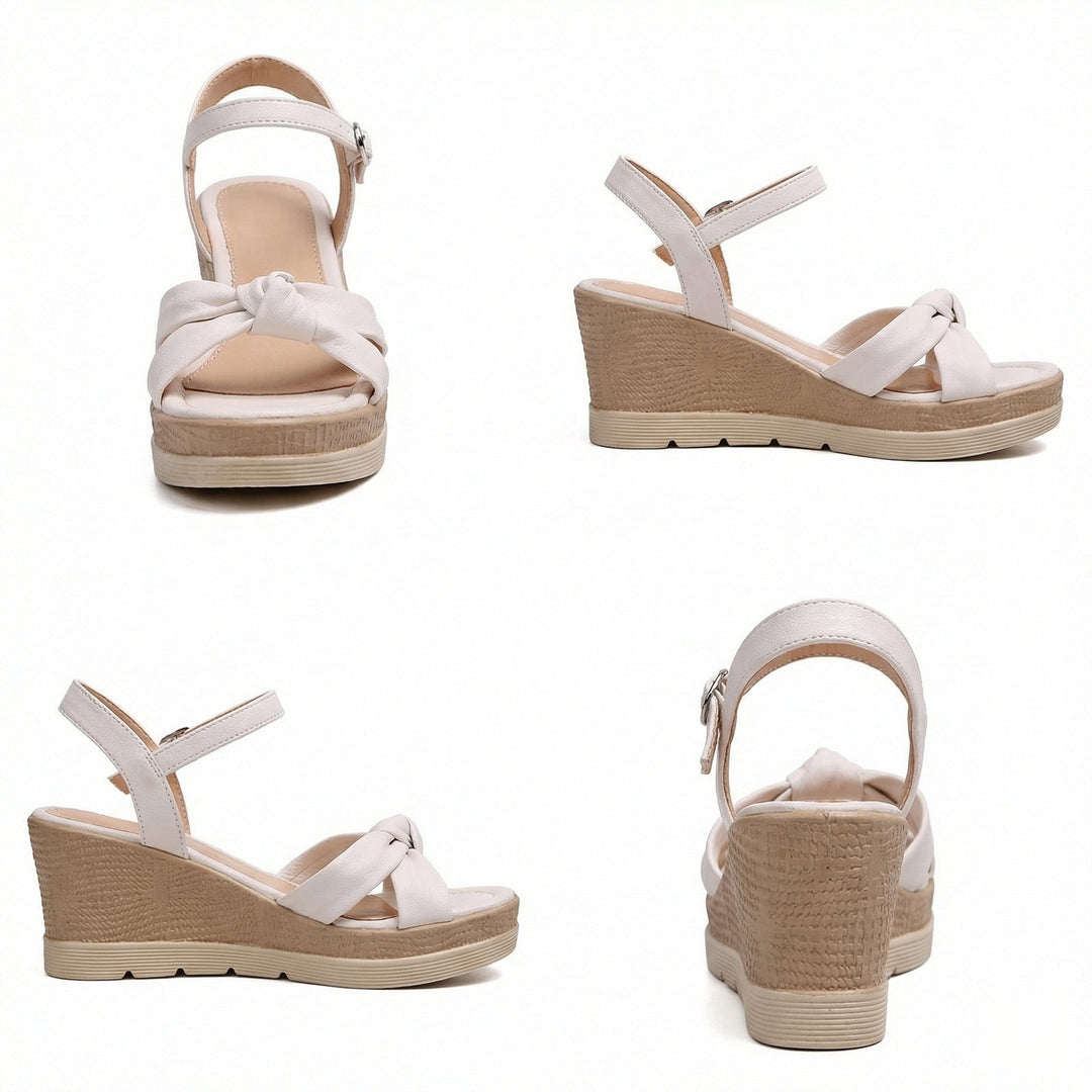 Verstellbare Damensandalen, orthopädisch und elegant. Ideal als bequeme Sommerschuhe für jede Frau.