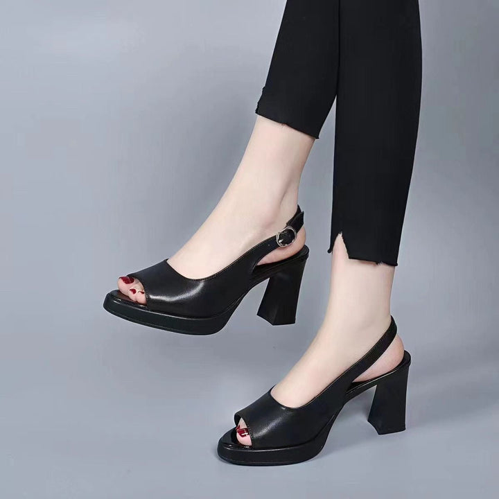Elegante schwarze Damen Absatzschuhe, orthopädisch konzipiert für maximalen Komfort und Fußgesundheit, auch bei Hallux Valgus.