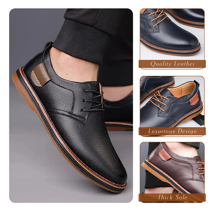 Exklusive Herren Businessschuhe aus hochwertigem Leder, langlebig & stilvoll für den anspruchsvollen Gentleman.