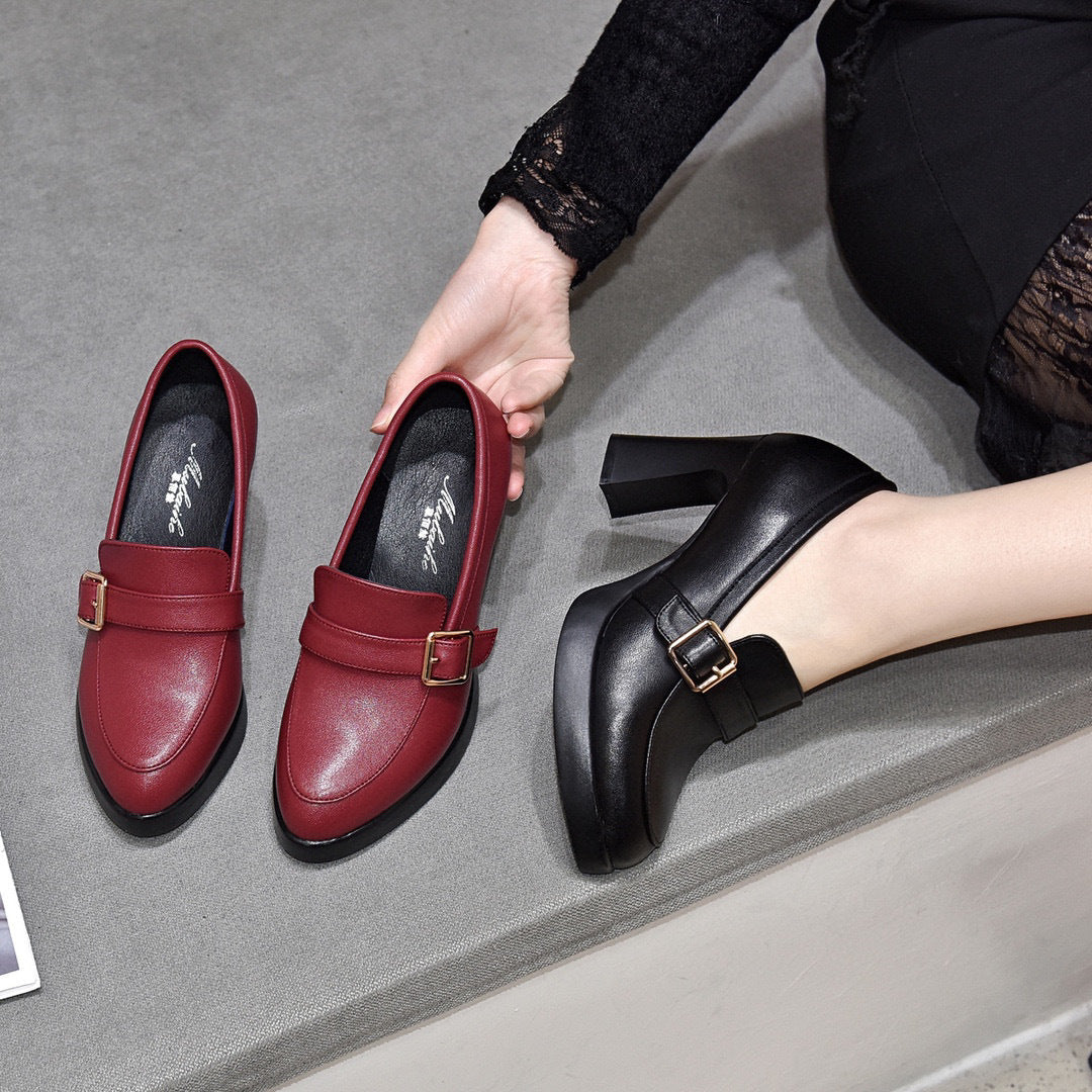 Elegante schwarze orthopädische Damen High-Heels mit ergonomischer Komfort-Einlegesohle für Business & Party.