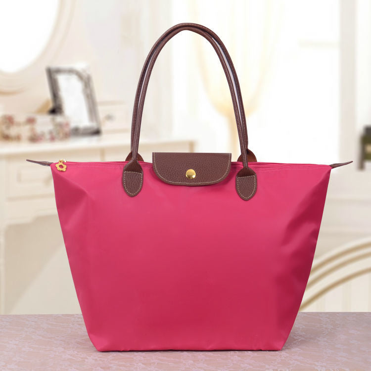 Vielseitige elegante Damentasche im Oxford-Stil, ideal als Schultertasche oder Handtasche tragbar.